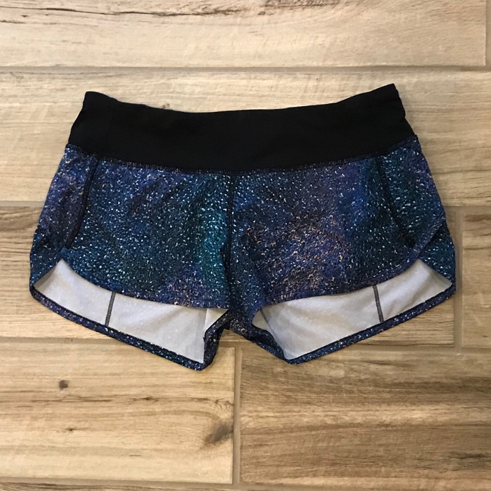 Lululemon Speed Shorts - Strive Multi (Mermaid)